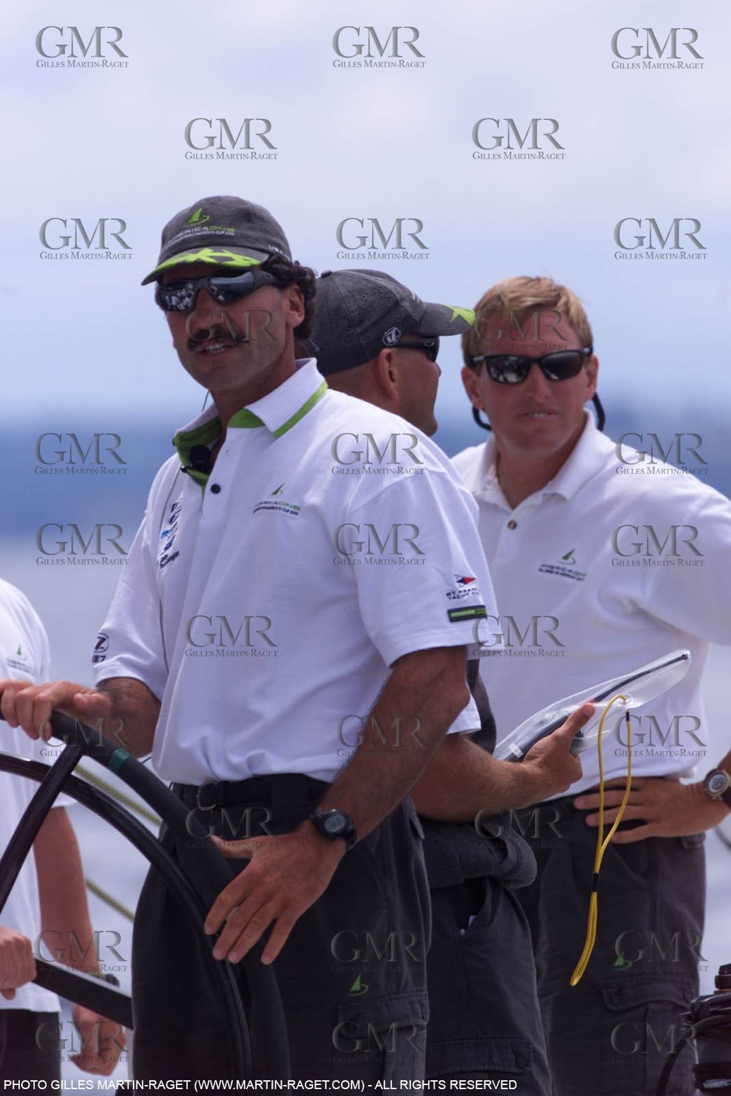 America's Cup - Auckland 2000  - Louis Vuitton Cup - Round Robin 2 - America One - Paul Cayard