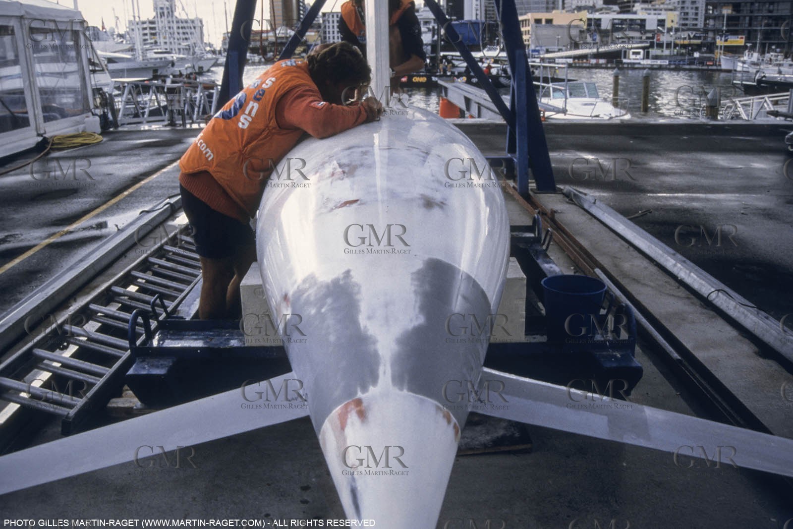 Yacht racing, 30th America's Cup 2000, Auckland (NZL), Le Défi, 6ème Sens