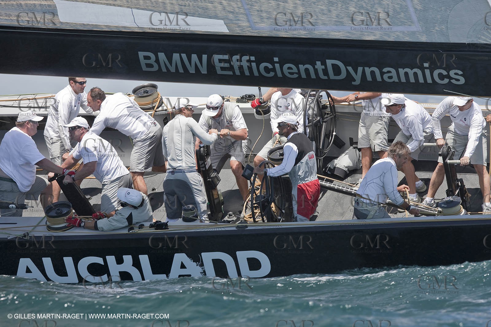 21 01 2009 - Auckland (NZL) -  Louis Vuitton Pacific Series - BMW ORACLE Racing - Training