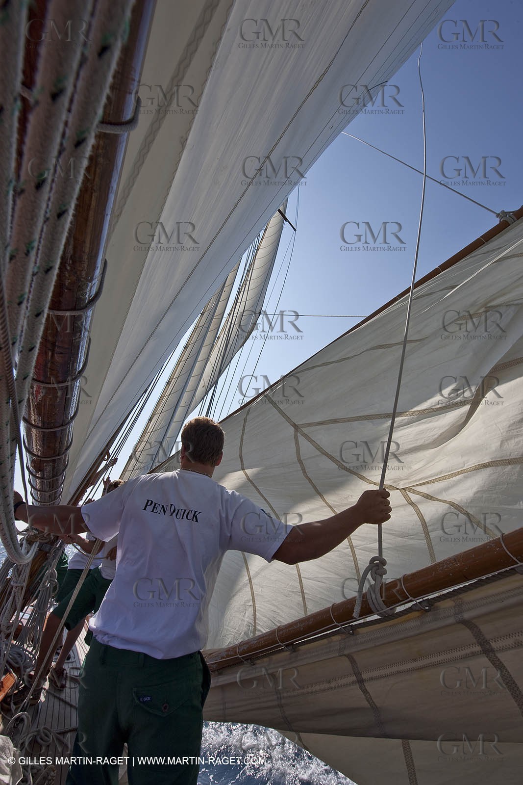 23 09 2009 - Cannes (FRA,83) - Régates Royales - Onboard Pen duick