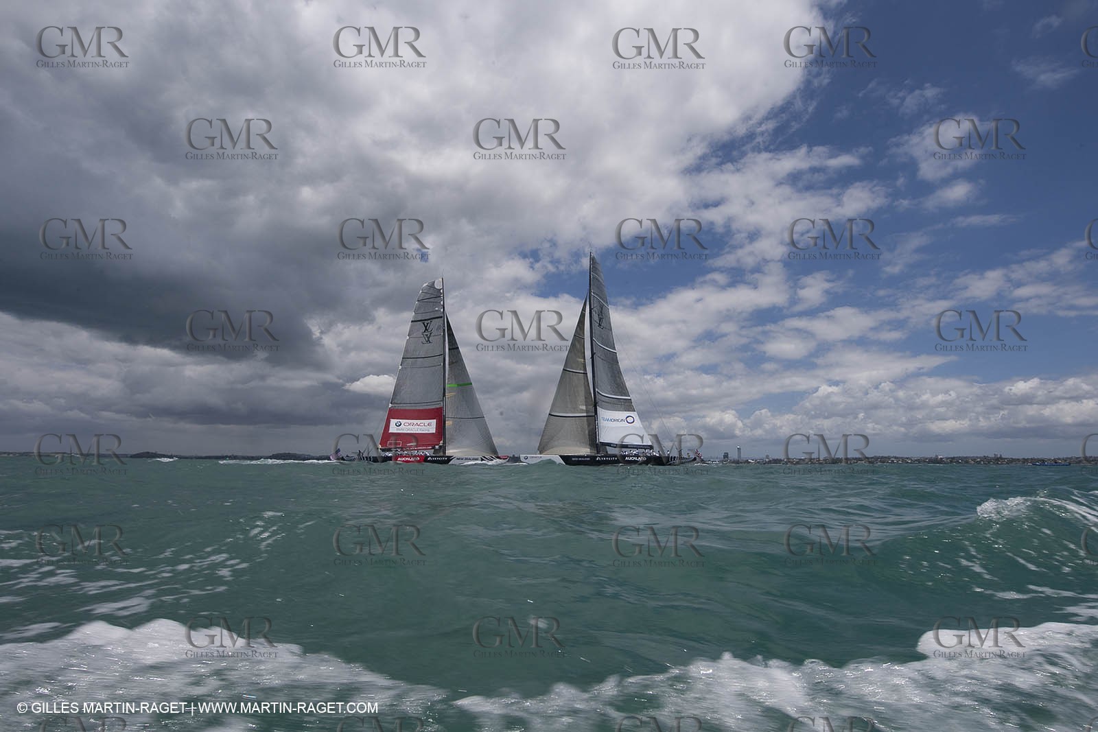 29 01 2009 - Auckland (NZL) -  Louis Vuitton Pacific Series - BMW ORACLE Racing - Training