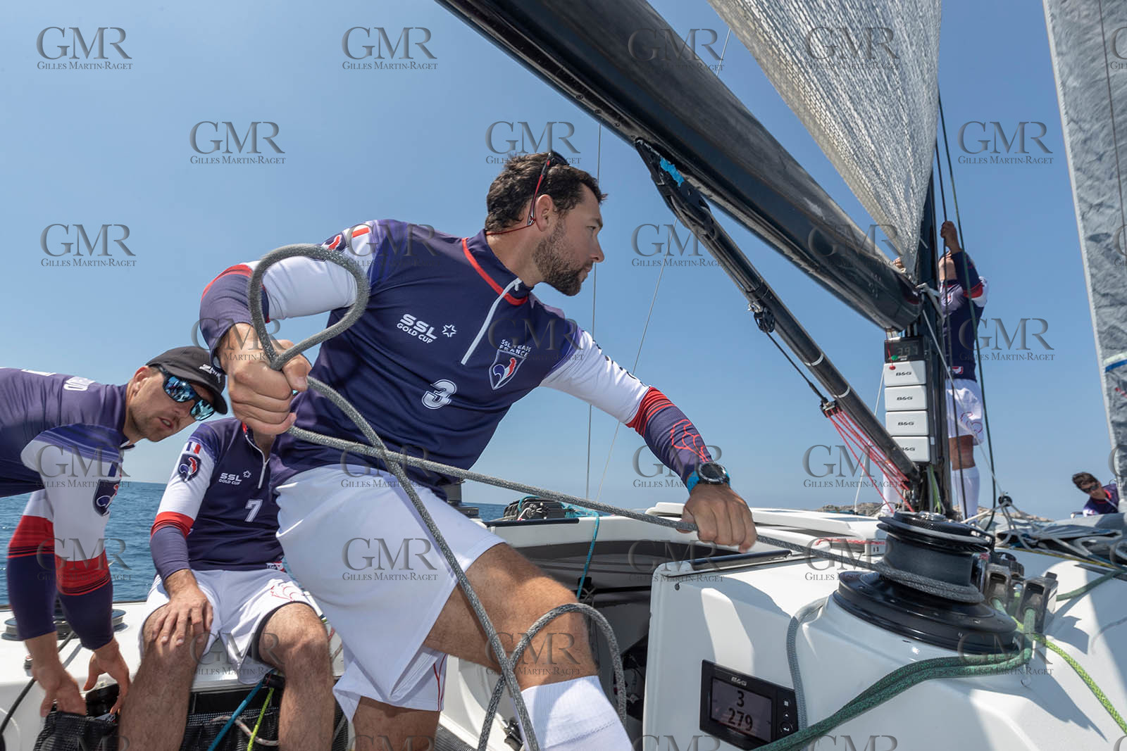 07 06 2021, Marseille (FRA,13), SSL Team France, Entraînement à bord de Tonerre de Glenn