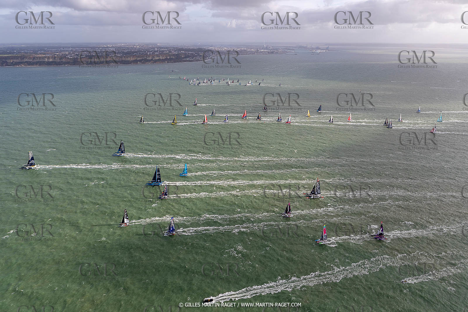 07 11 2021, Le Havre (FRA), Départ Transat Jacques Vabre 2021