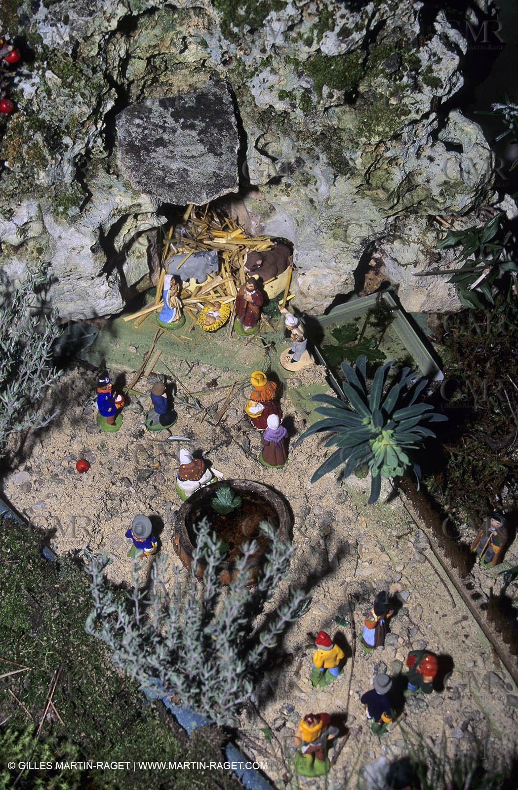 Baux de Provence, Cribs making