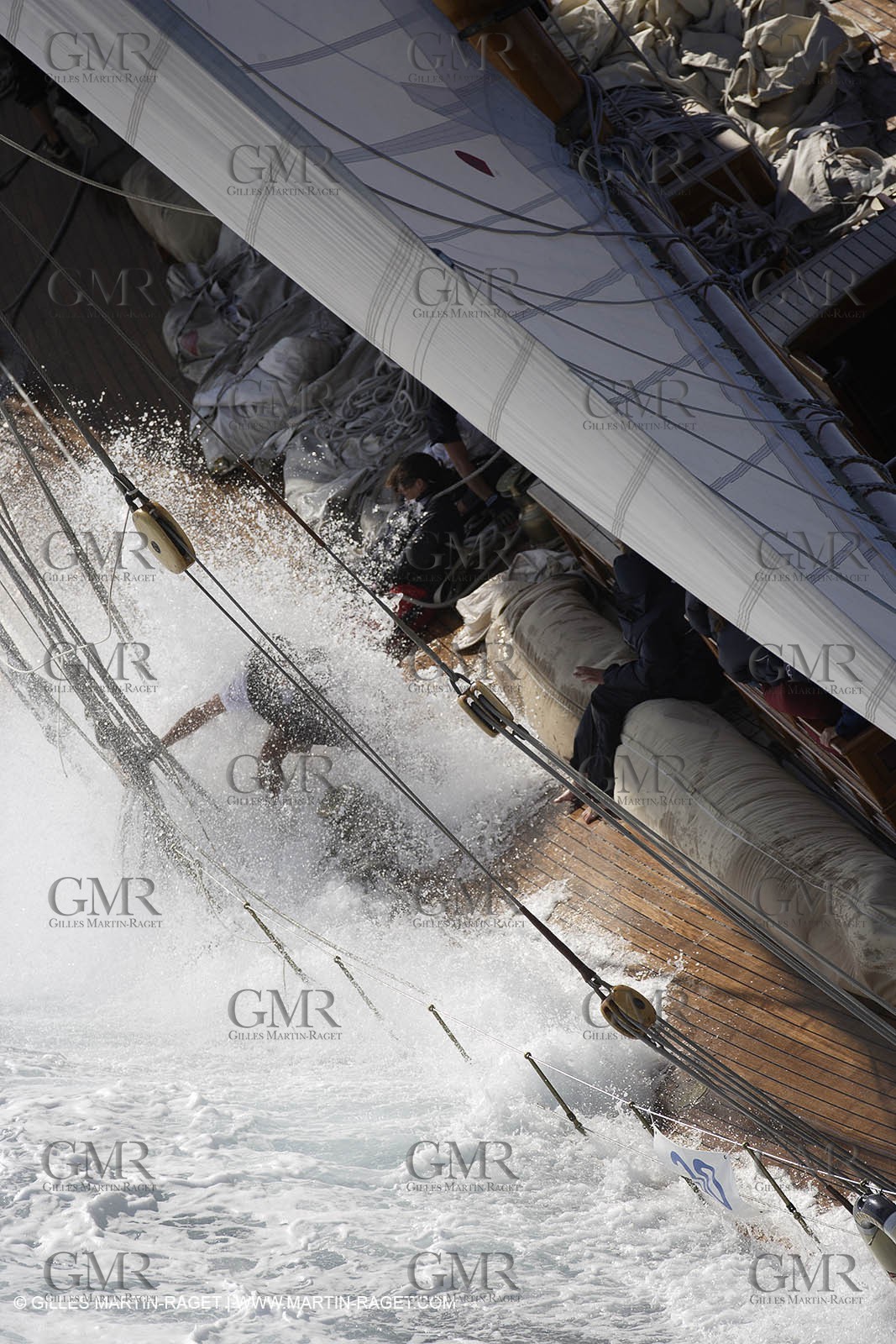 07 10 2006 - Saint Tropez (Fr) - Voiles de Saint Tropez 2006 - Classic Yachts - Mariette