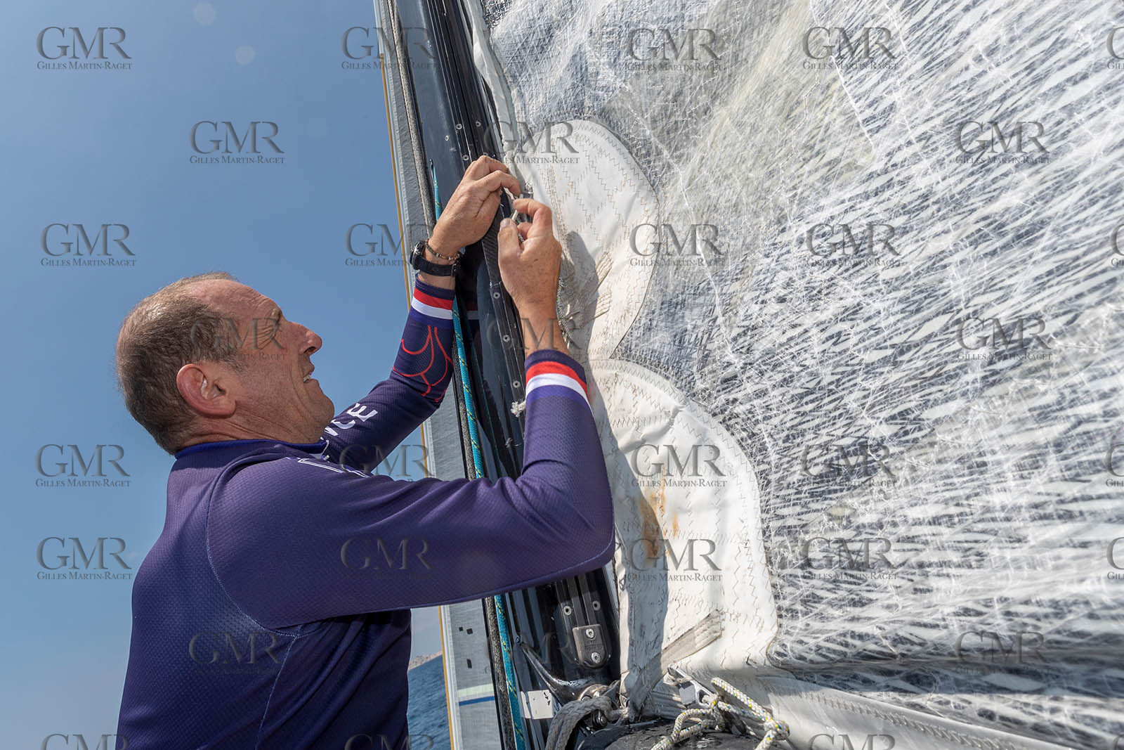 07 06 2021, Marseille (FRA,13), SSL Team France, Entraînement à bord de Tonerre de Glenn
