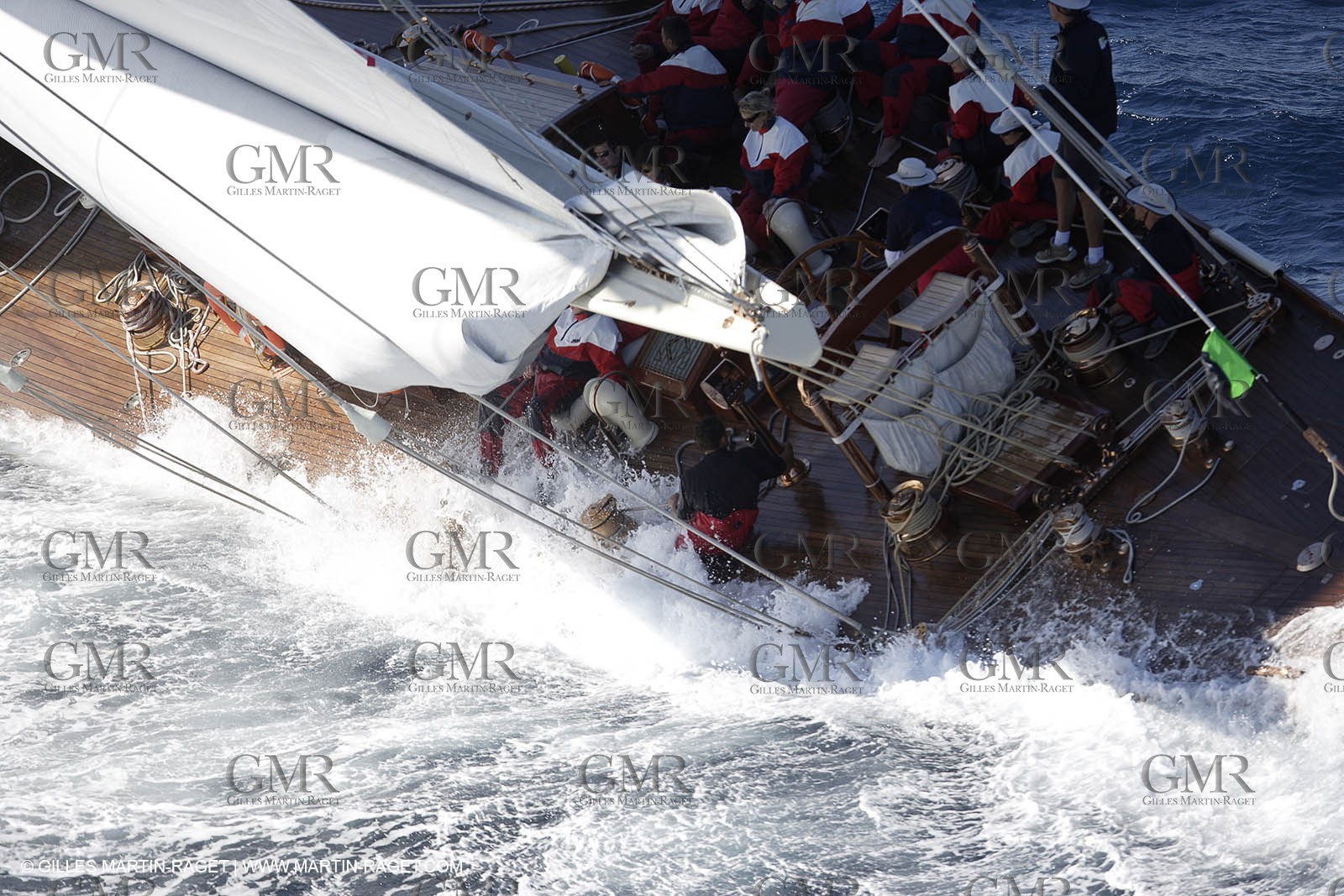 07 10 2006 - Saint Tropez (Fr) - Voiles de Saint Tropez 2006 - Classic Yachts - Shamrock V