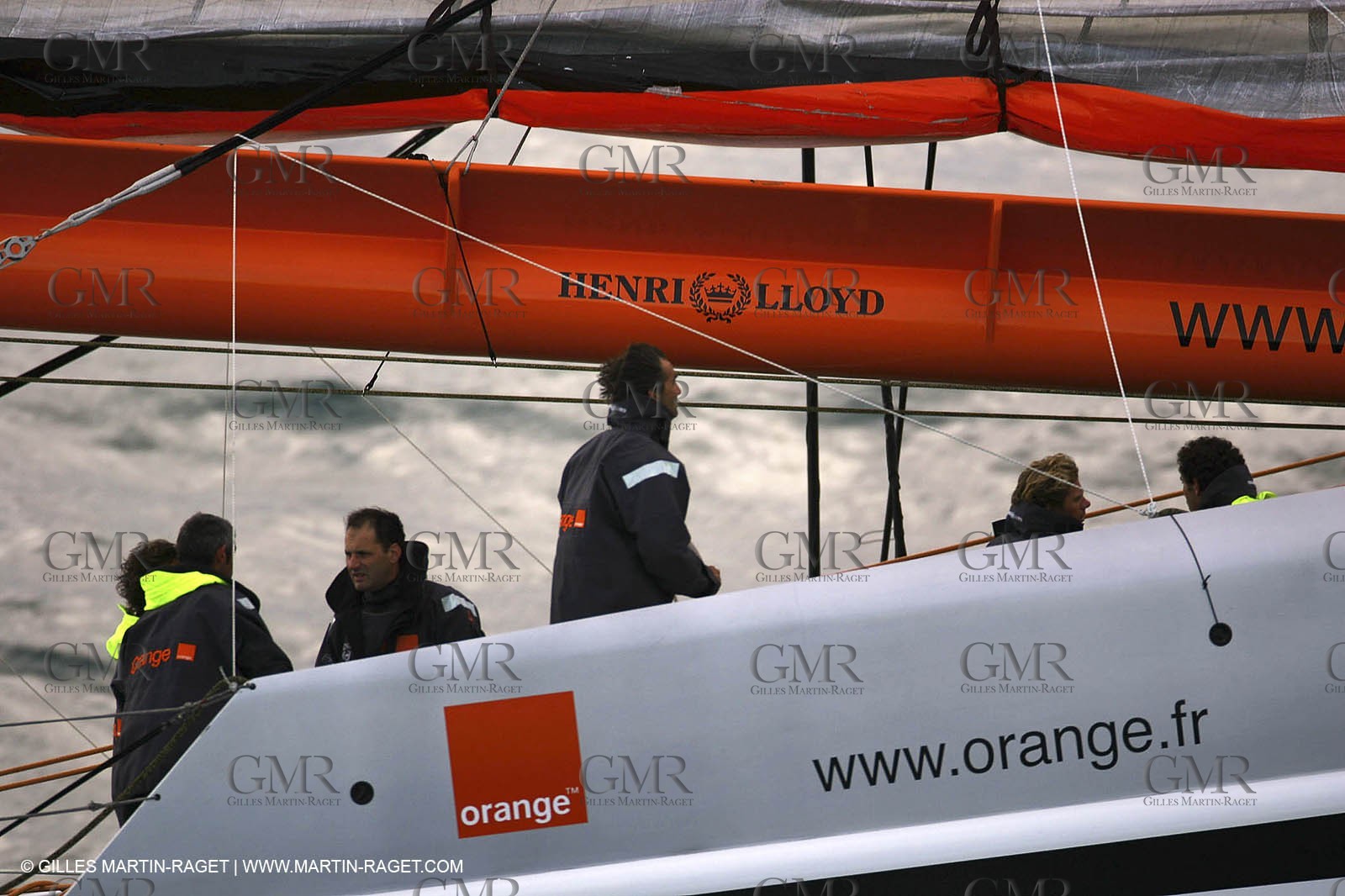 Orange II - 2004 Mediterranée Record - Start off Marseilles