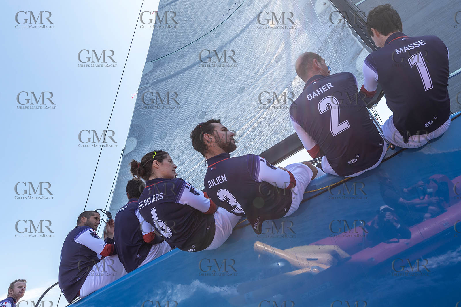 07 06 2021, Marseille (FRA,13), SSL Team France, Entraînement à bord de Tonerre de Glenn
