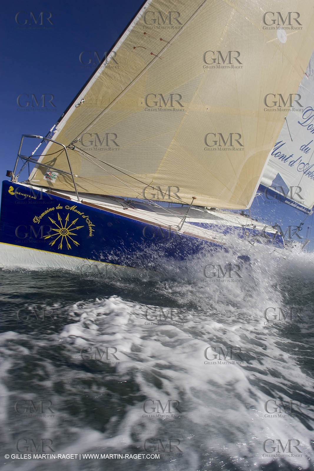 15 02 2007 - La Grande Motte (FRA) - Onedesign Figaro II - Thierry Duprey du Vorsent (Domaine de Monts d'Arbois)