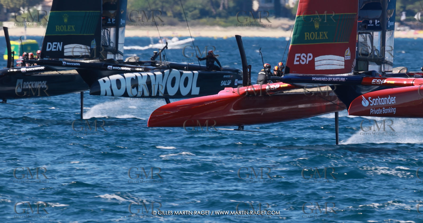 10 09 2025, Saint-Tropez,(FRA), Rockwool SailGP France Saint-Tropez, Race Day 1