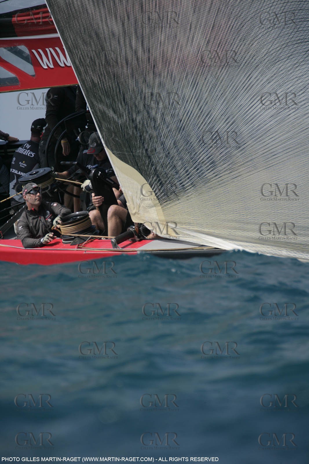 26 06 2007-Valencia (Spain)- 32nd America's Cup - Final Match - Day 3 - Alinghi vs Emirates Team New Zealand