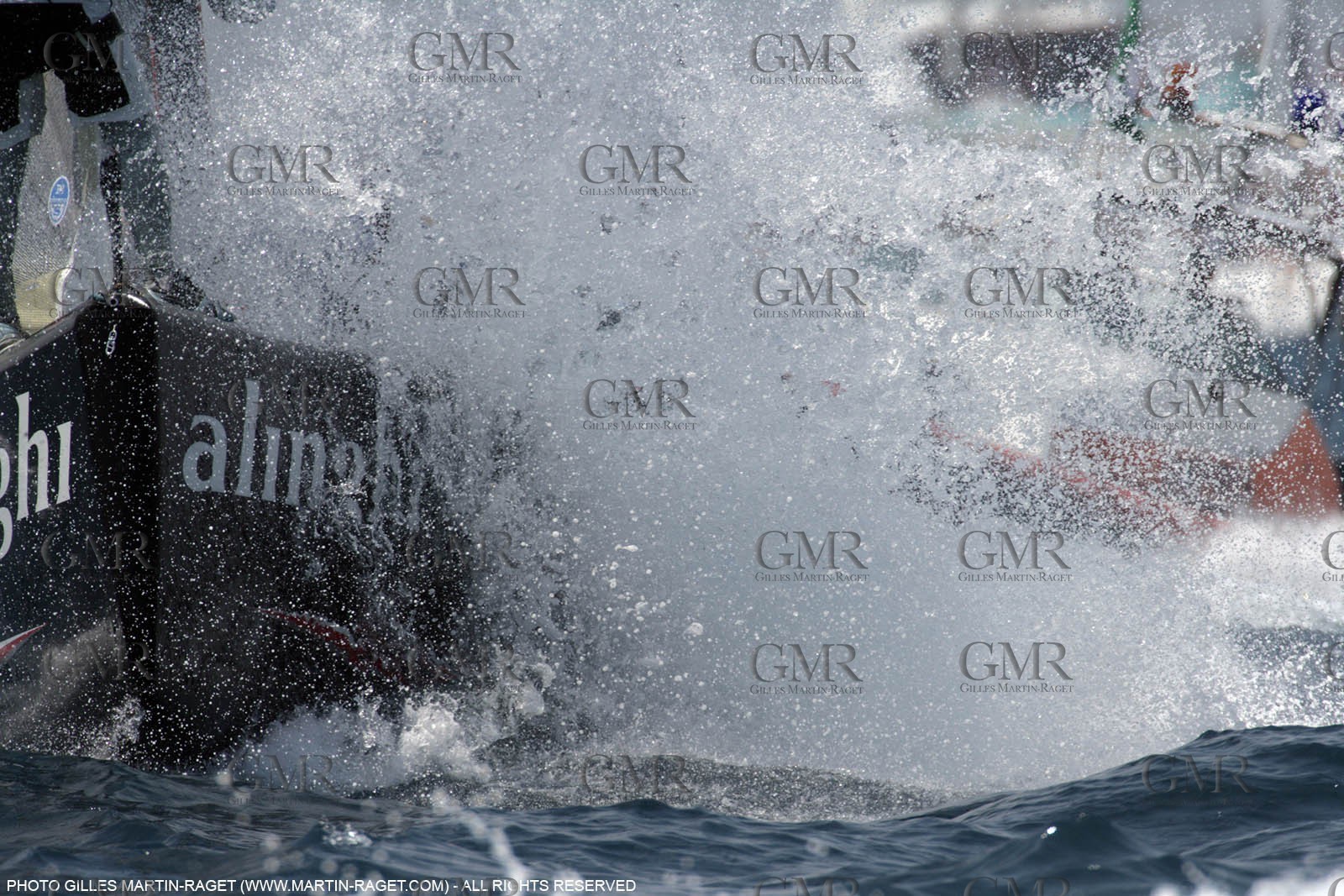 30 06 2007-Valencia (Spain)- 32nd America's Cup - Final Match - Day 6 - Alinghi vs Emirates Team New Zealand