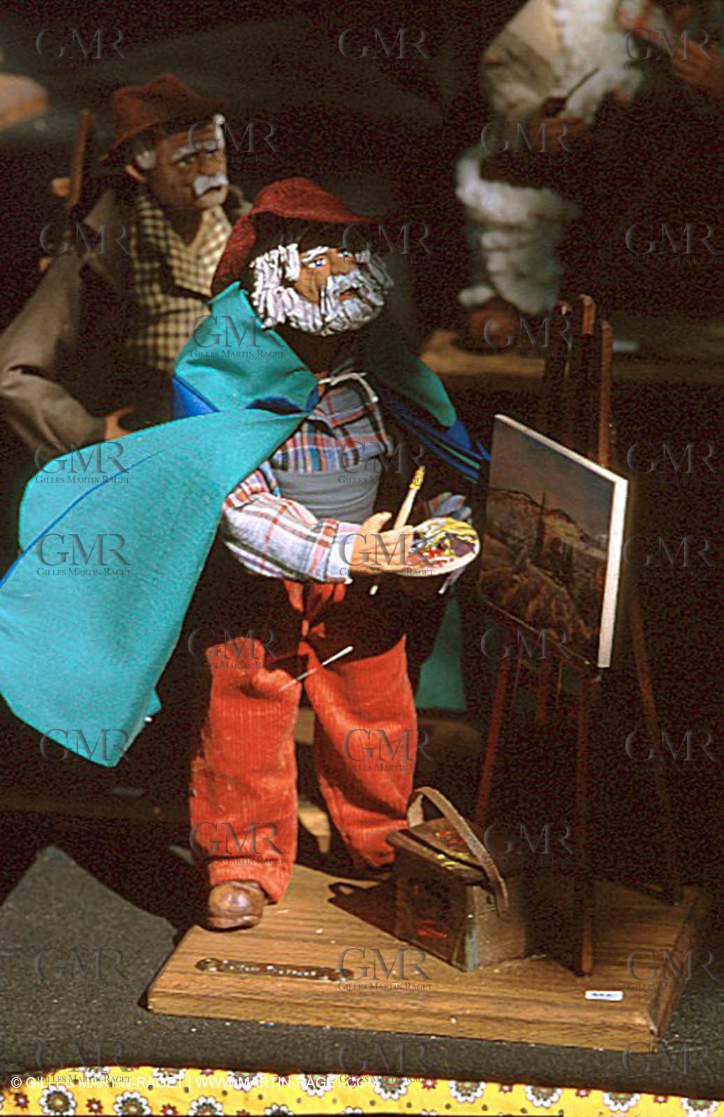Les Baux de Provence, Atelier de fabrication de santons