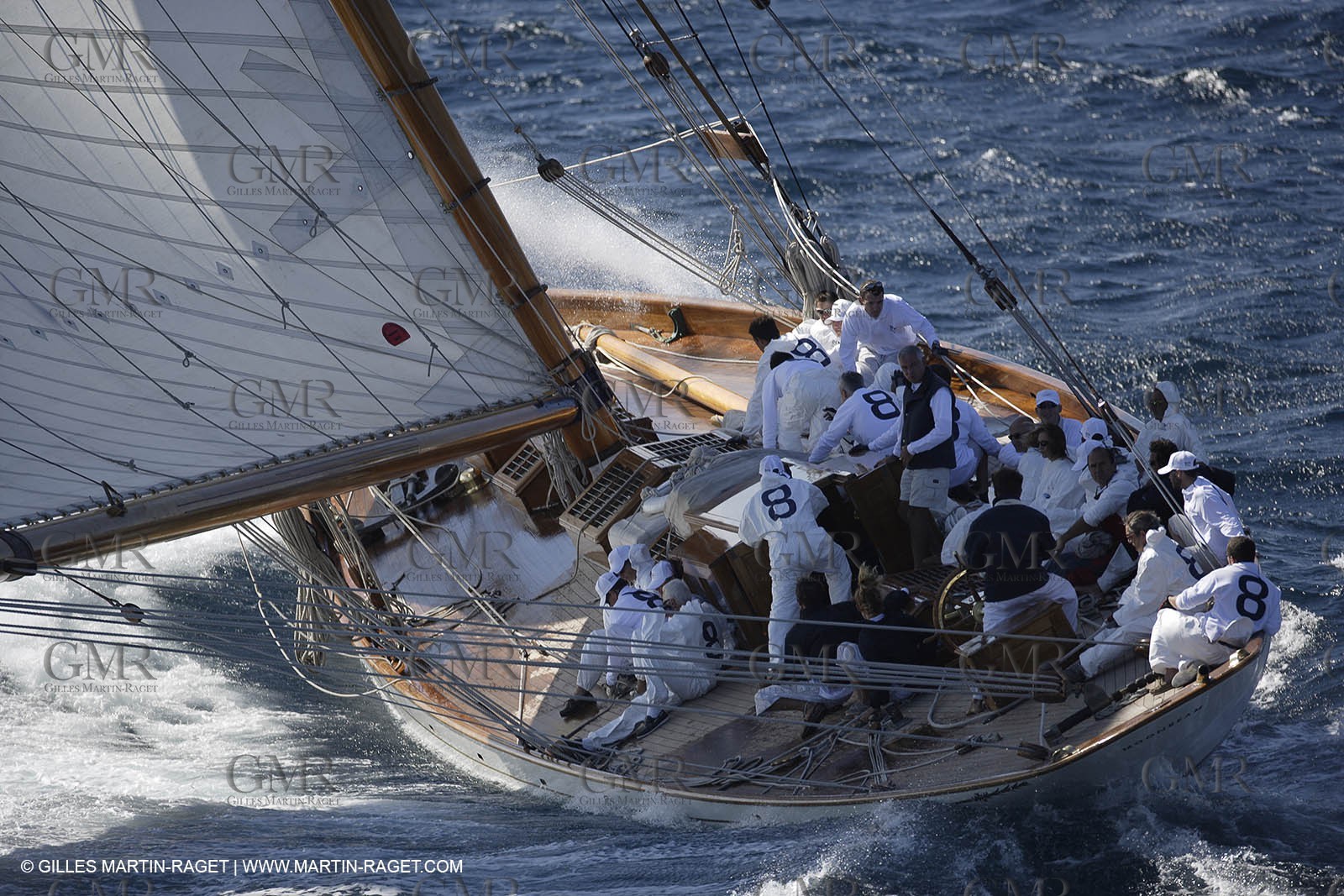07 10 2006 - Saint Tropez (Fr) - Voiles de Saint Tropez 2006 - Classic Yachts - Moonbeam IV