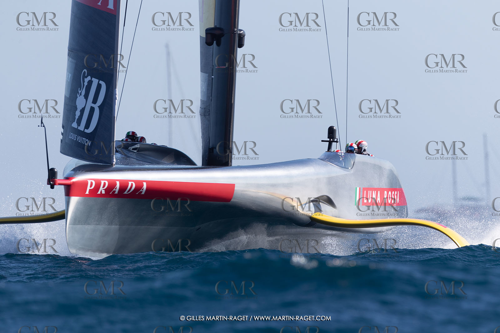 26 09 2024, Barcelona (ESP), 37th America's Cup, Louis Vuitton Cup Final, Race Day 1