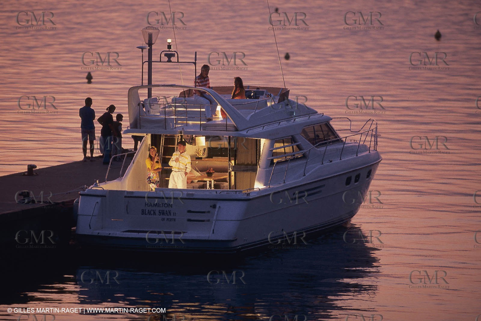 Moteur, croisière, Powerboating, cruising