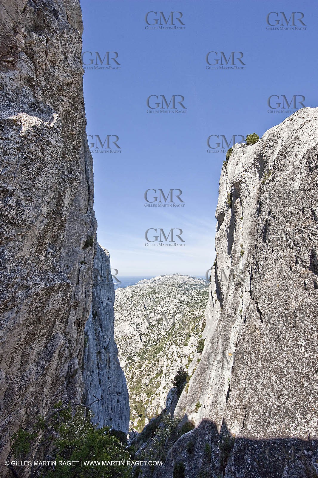30 04 2009 - Marseille (FRA, 13) - Les Calanques - Couloir du Candelon