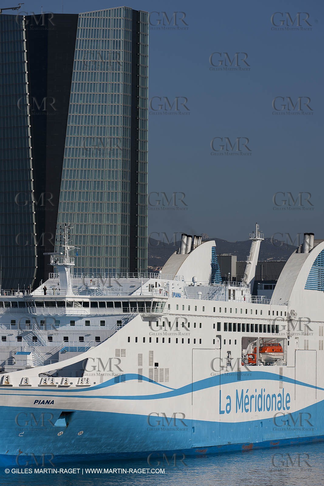 14 01 2012 - Marseille (FRA,13) - La Meridionale shipping company - the Piana off Marseille and the Calanques
