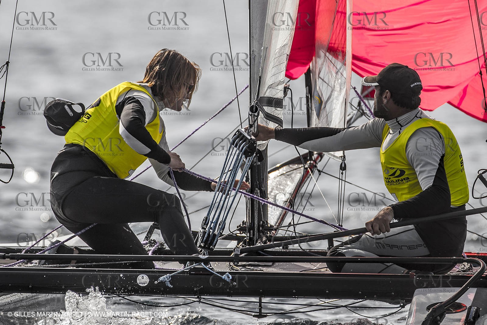 23 04 2015, Hyères (FRA,83), Sailing World Cup Hyères 2015