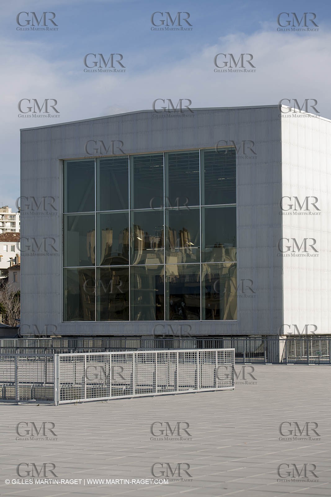 22 01 2013, Marseille, Fra, 13, Marseille Provence 2013, European Capital of Culture, Belle of May Revisited industrial site, Panorama Tower