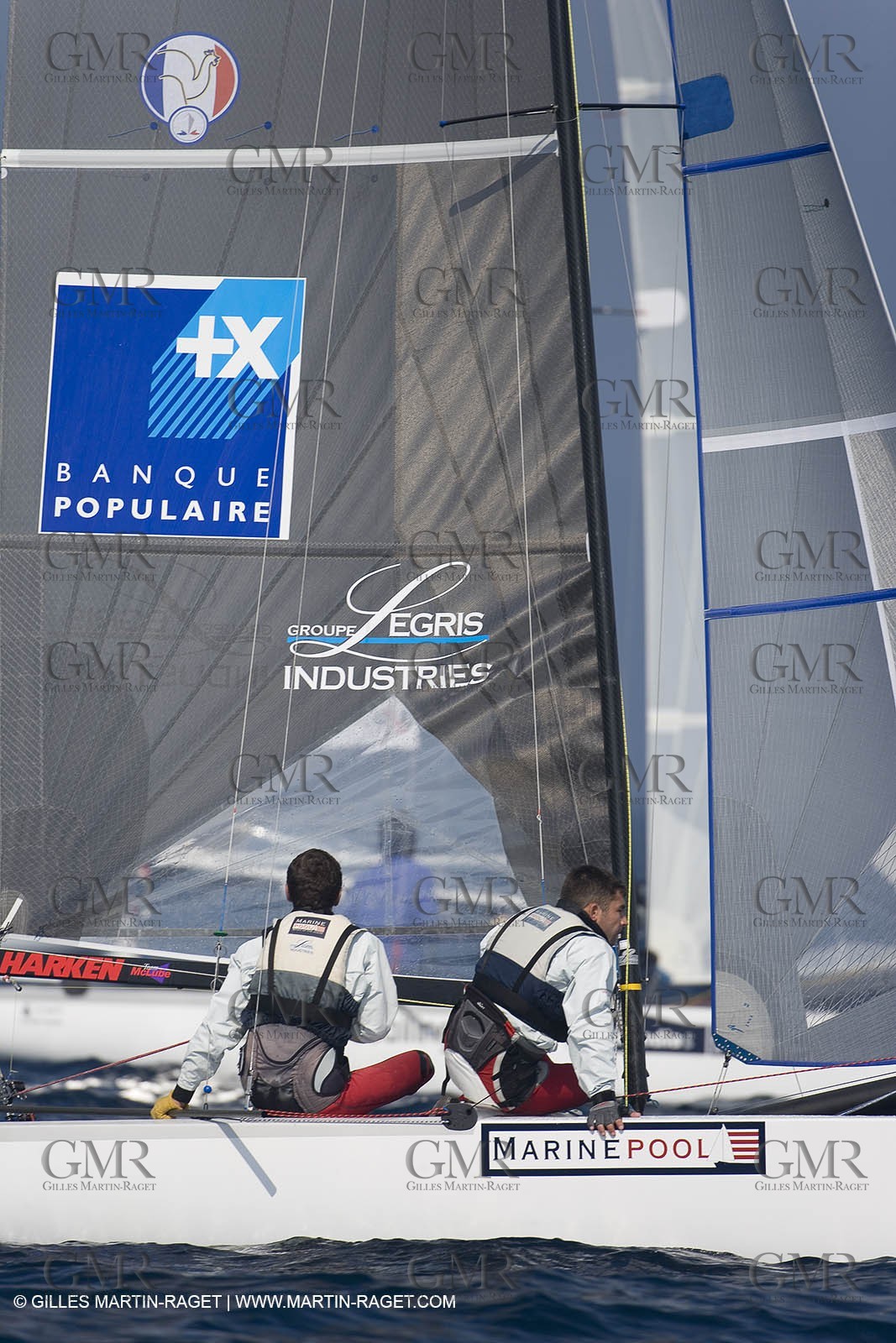 23 04 2007 - 2007 Semaine Olympique Française - Hyères (South of France) - Day 2 - Team France - Tornado - Revil Espagnon