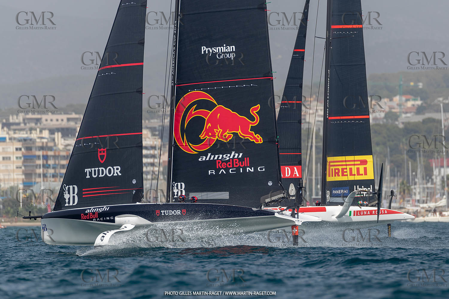 15 09 2023, Vilanova i La Geltru (ESP), 37th America's Cup, Preliminary Regatta N° 1, Race Day 3