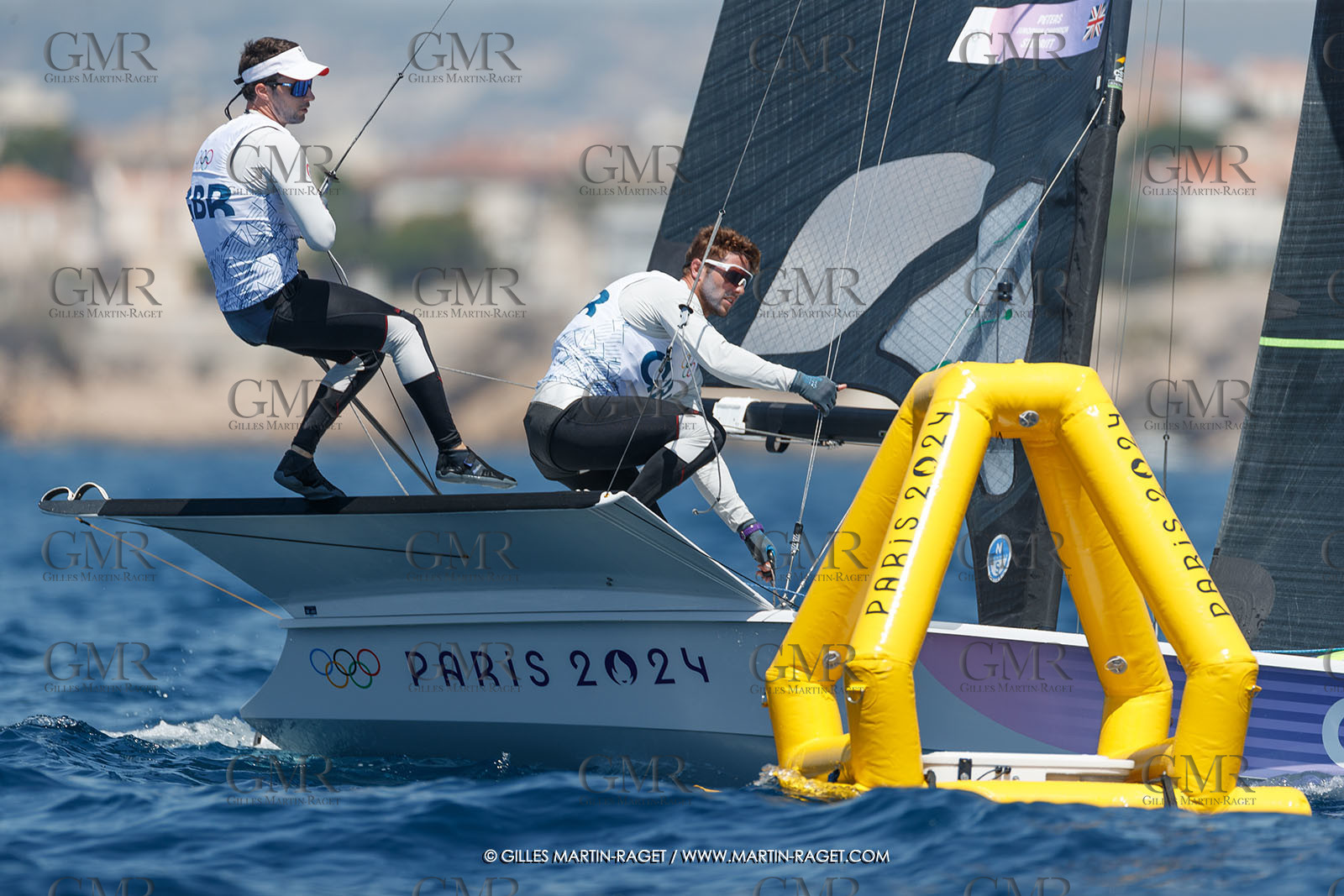 26 07 2024, Marseille (FRA), Paris 2024 Olympic Games, Sailing, Free trainings