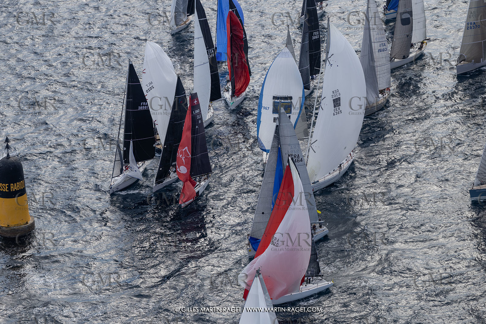 04 10 2025, Saint-Tropez (FRA), Les VoIles de Saint-Tropez 2025, Race Day 6