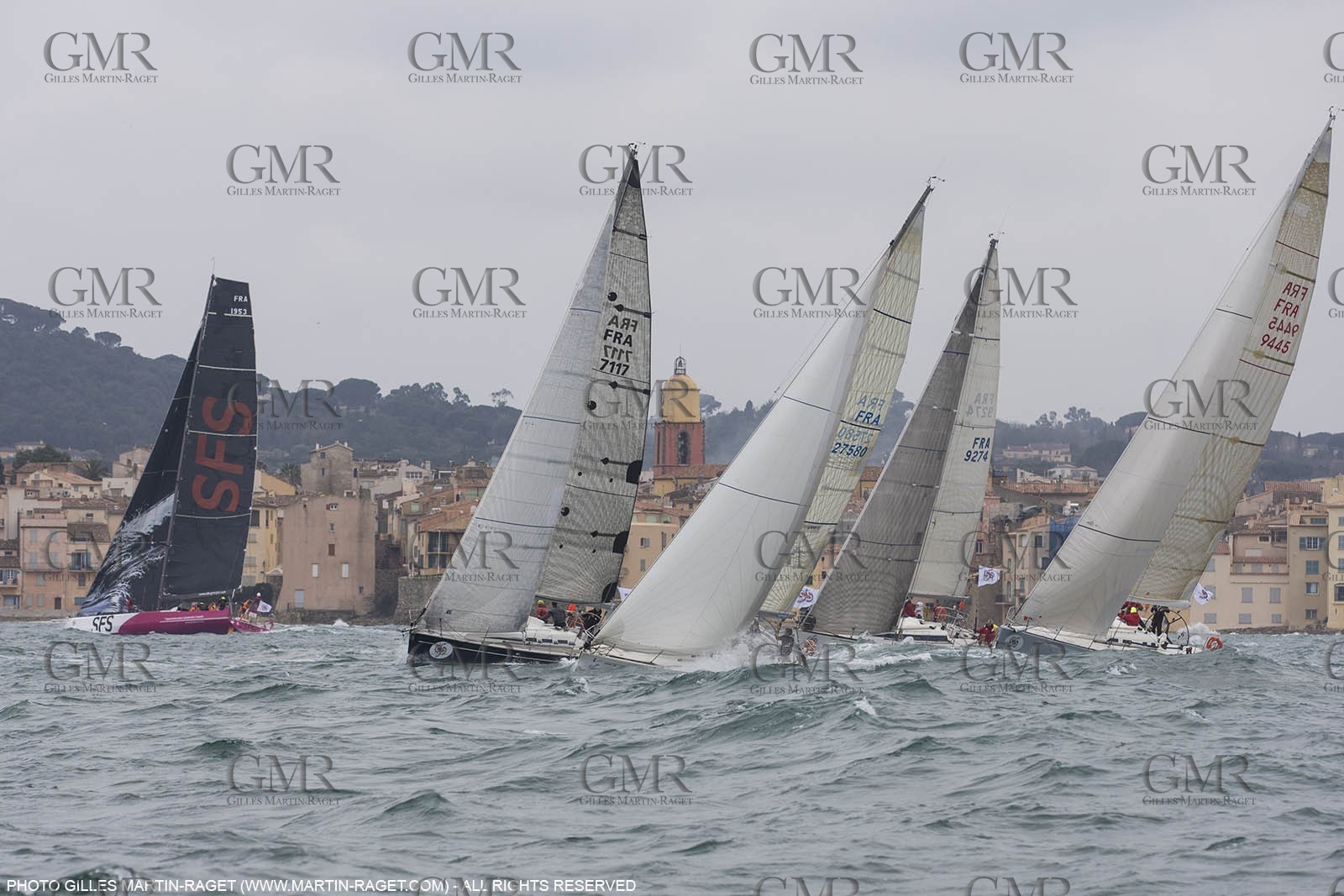 21 03 2015, Saint Tropez (FRA,83), 900 Nautiques de Saint Tropez by SFS, Start