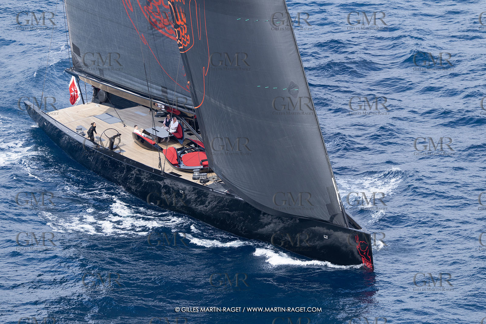 02 10 2025, Saint-Tropez (FRA) Les Voiles de Saint-Tropez 2025, Race Day 4