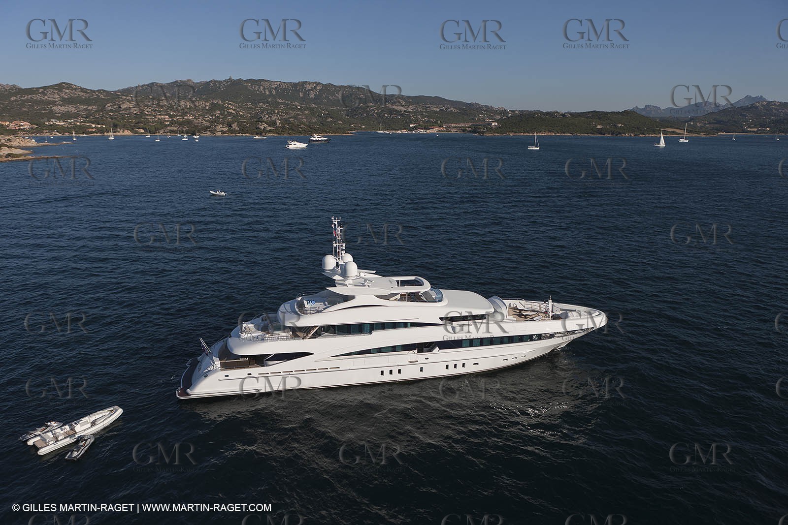 18 08 2011 - La Maddalena (ITA, Sardinia) - Motor yacht Inception