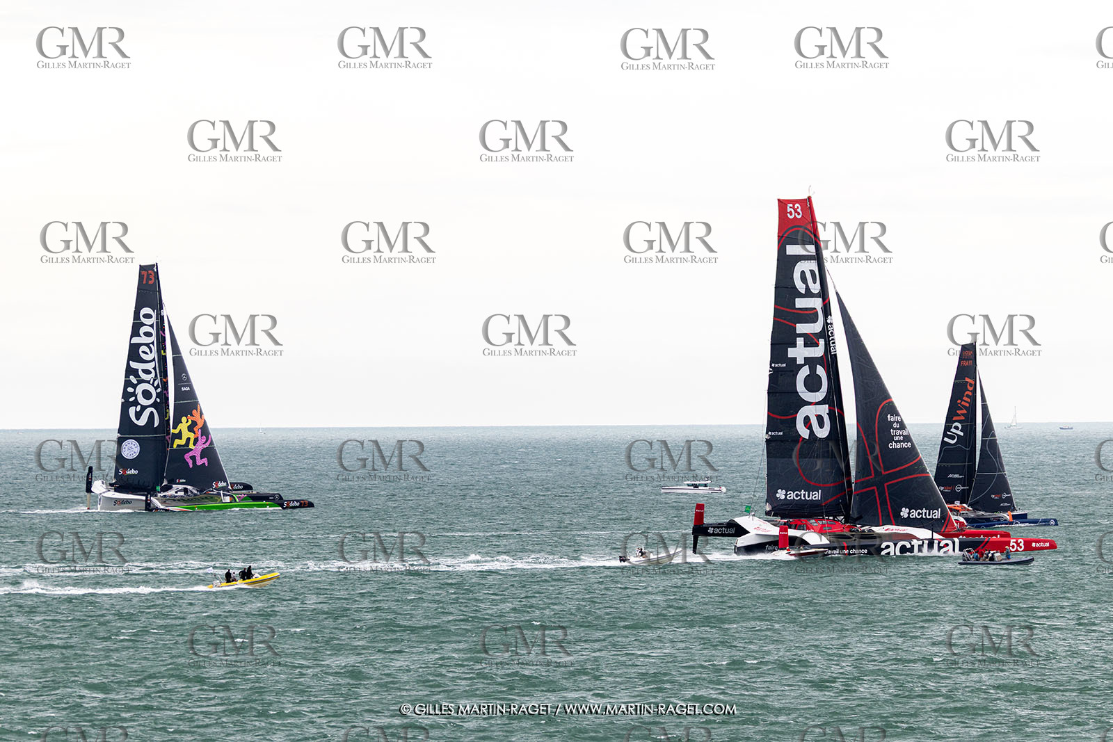 26 07 2025, Cowes (UK, IOW), Admiral's Cup 2025, Rolex Fastnet Race start,