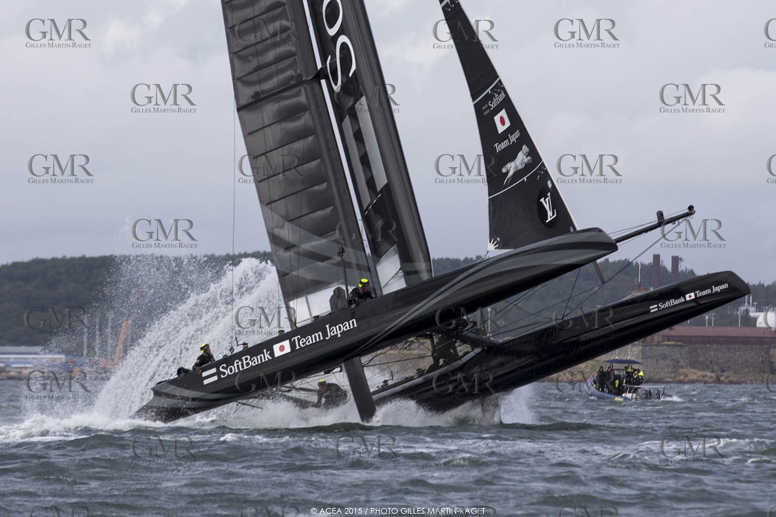 27 08 2015, Göthenburg, (SWE), 35th America's Cup, Louis Vuitton America's Cup World Series Göthenburg 2015, Tech Day,
