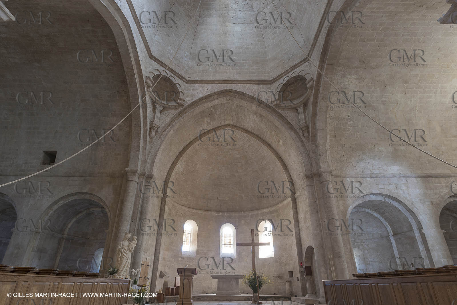 25 06 2018, Gordes (FRA,84), Abbaye de Sénanque