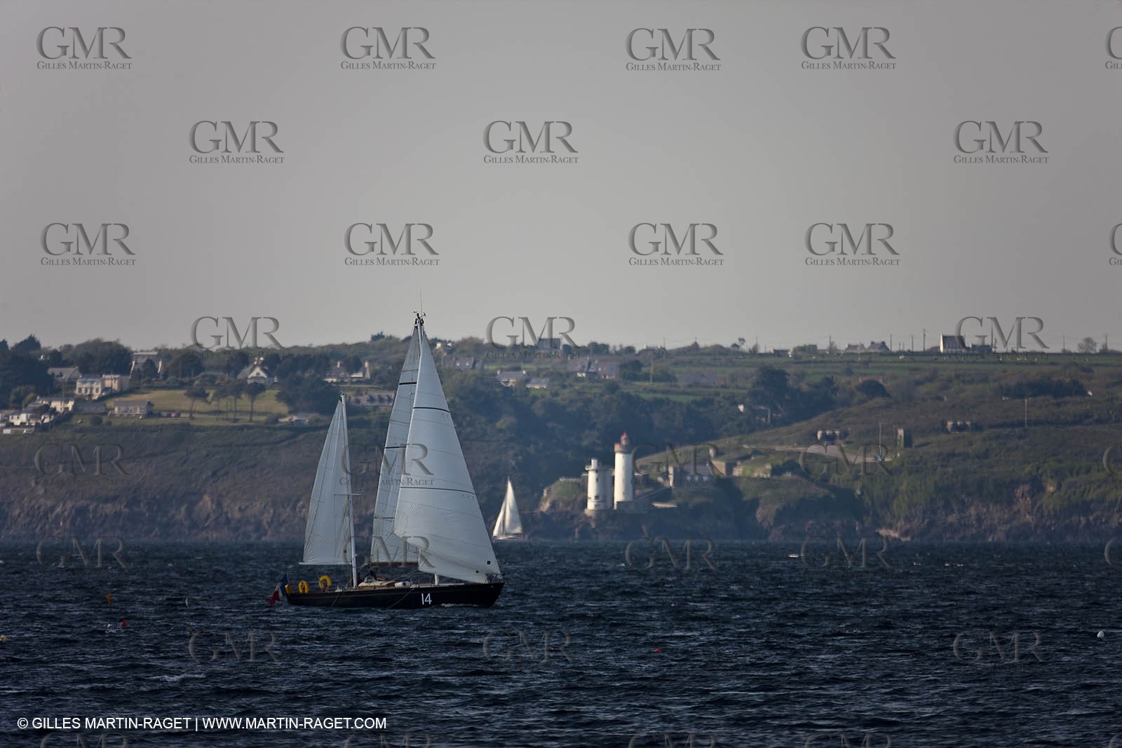 19 05 2010 - Brest (FRA,29) -  Pen Duick II in the Brest straight
