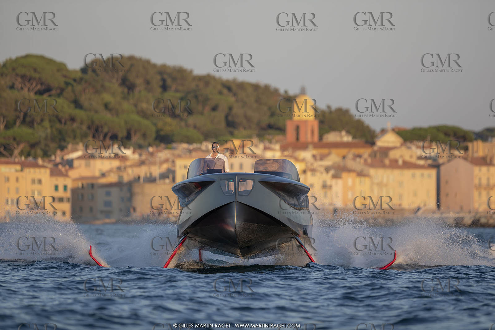 09 08 2018, Saint-Tropez (FRA,83), Foiler, the Flying Yacht by Enata