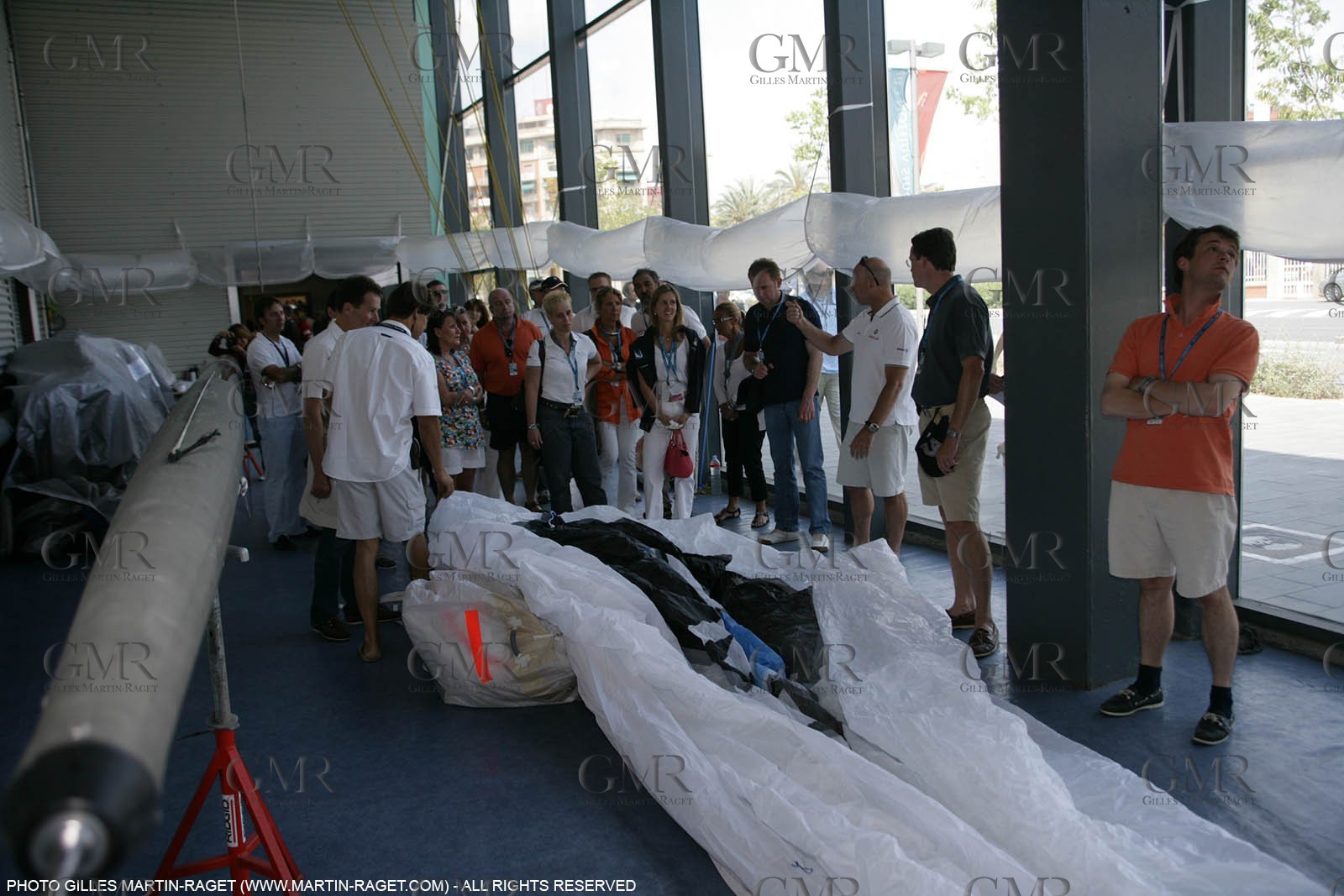 01 06 2007-Valencia (Spain)- 32nd America's Cup - Louis Vuitton Cup Final - Day 1