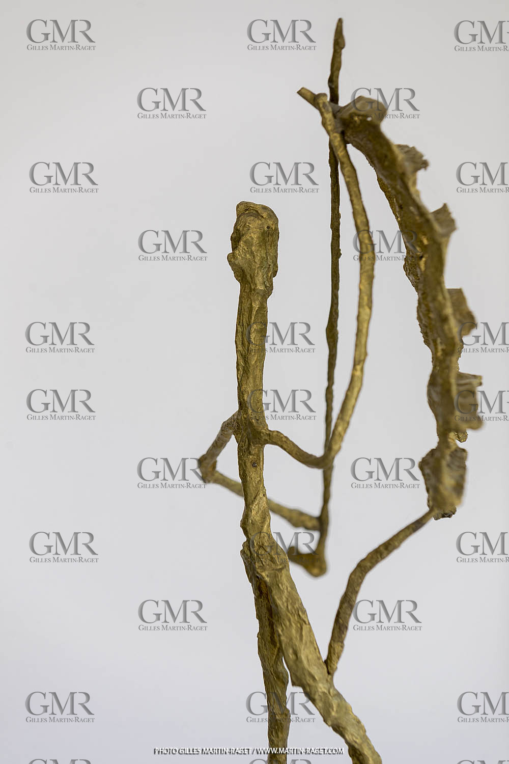 05 08 2019, Marseille (FRA,13), Oeuvre de Germaine Richier, Don Quichotte à l'aile de moulin, 1949, Bronze naturel nettoyé, Epreuve d'exposition, Fondeur L. Thinot, Paris, 56,5 x 31 x 29 cm, Collection famille Germaine Richier
