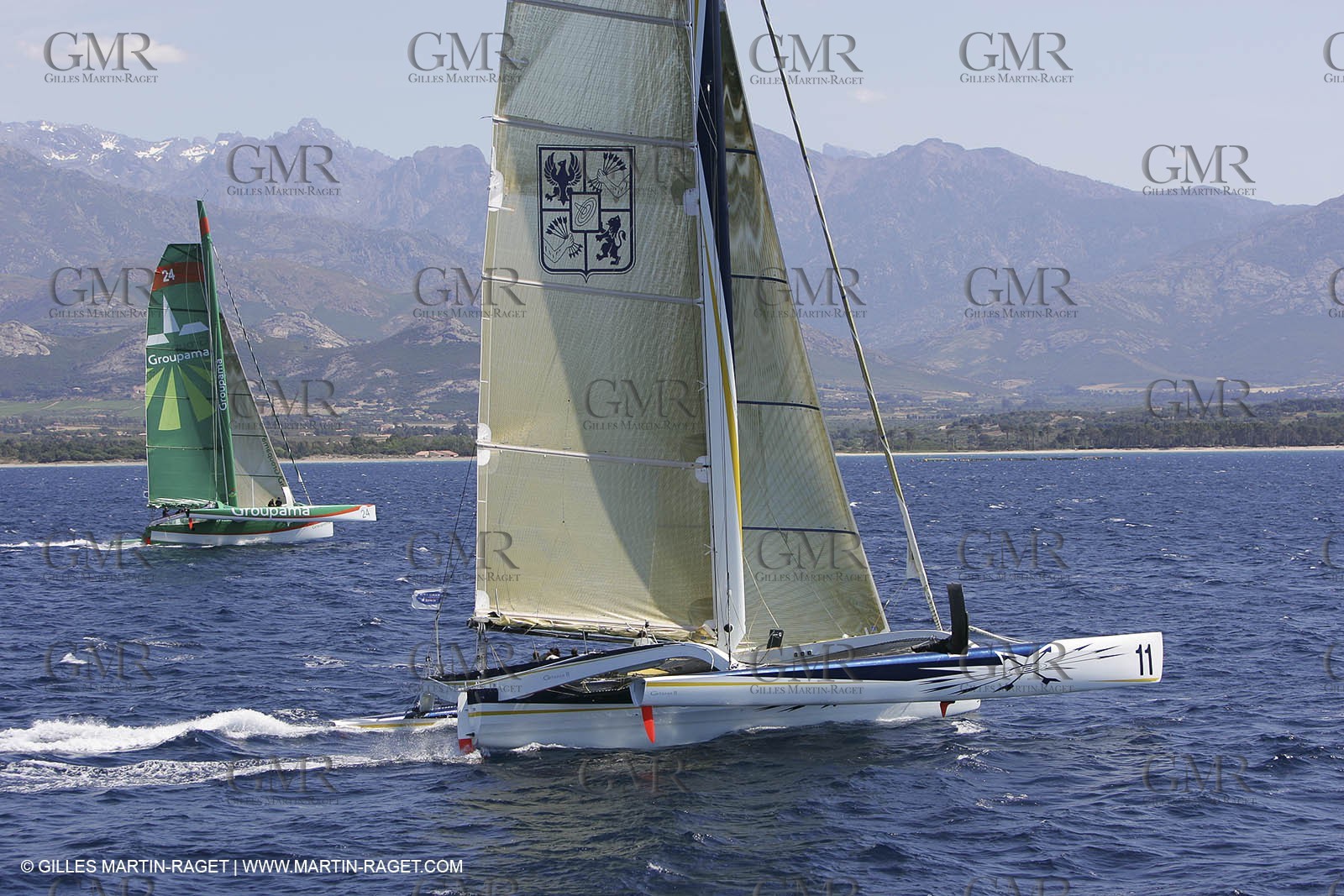 Gitana 11 - Grand Prix de Corse - courses Inshore
