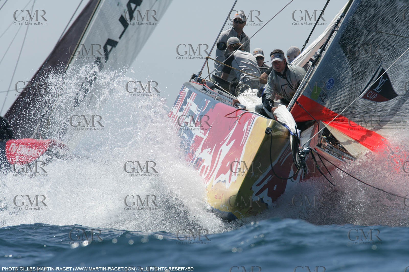 8 05 2007-Valencia (Spain)- 32nd America's Cup - Louis Vuitton Cup - RR2 - Day 10 - BMW ORACLE Racing