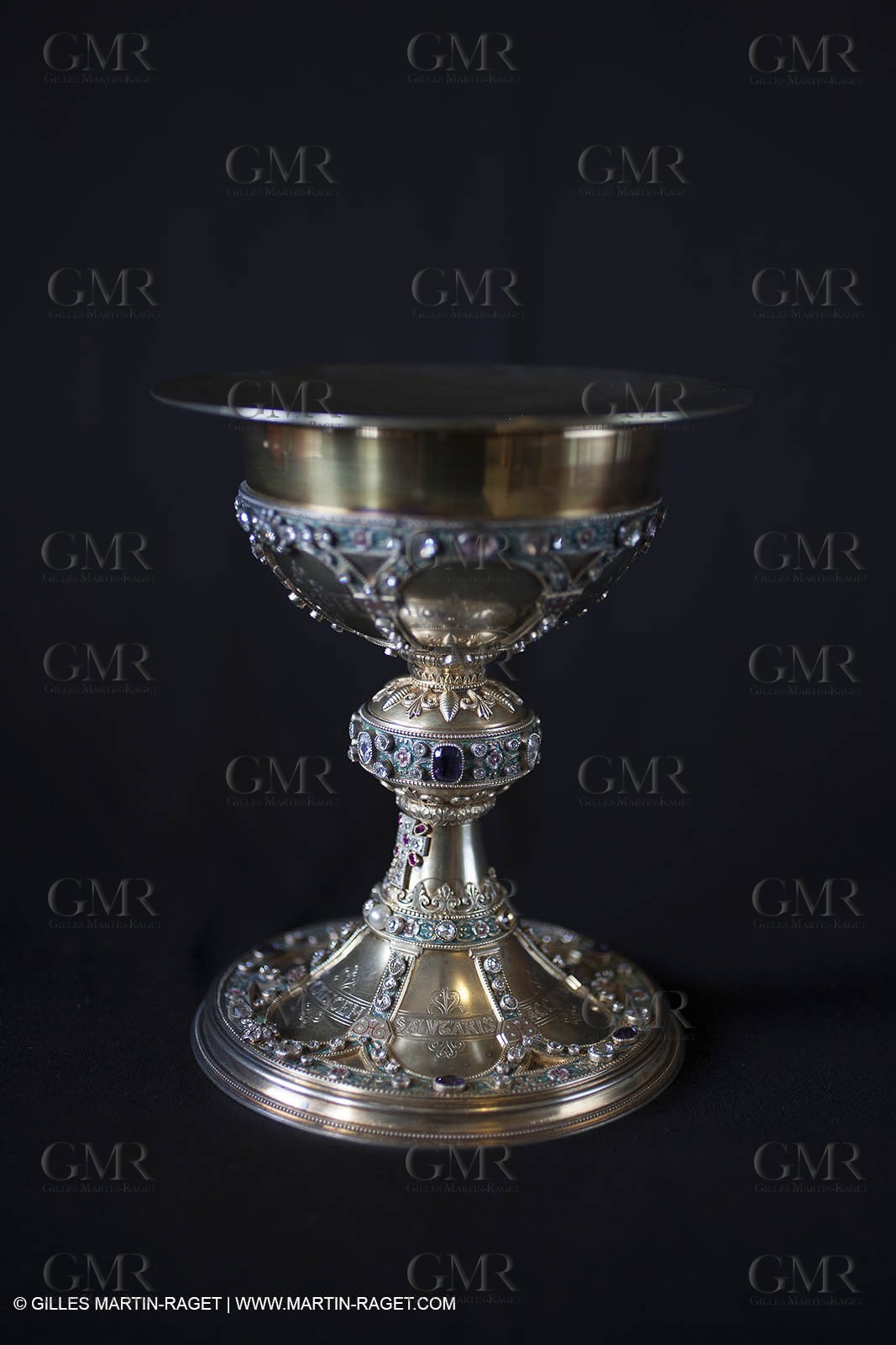 04 02 2013 - Marseille(FRA,13), Notre Dame de la Garde,liturgical silverware