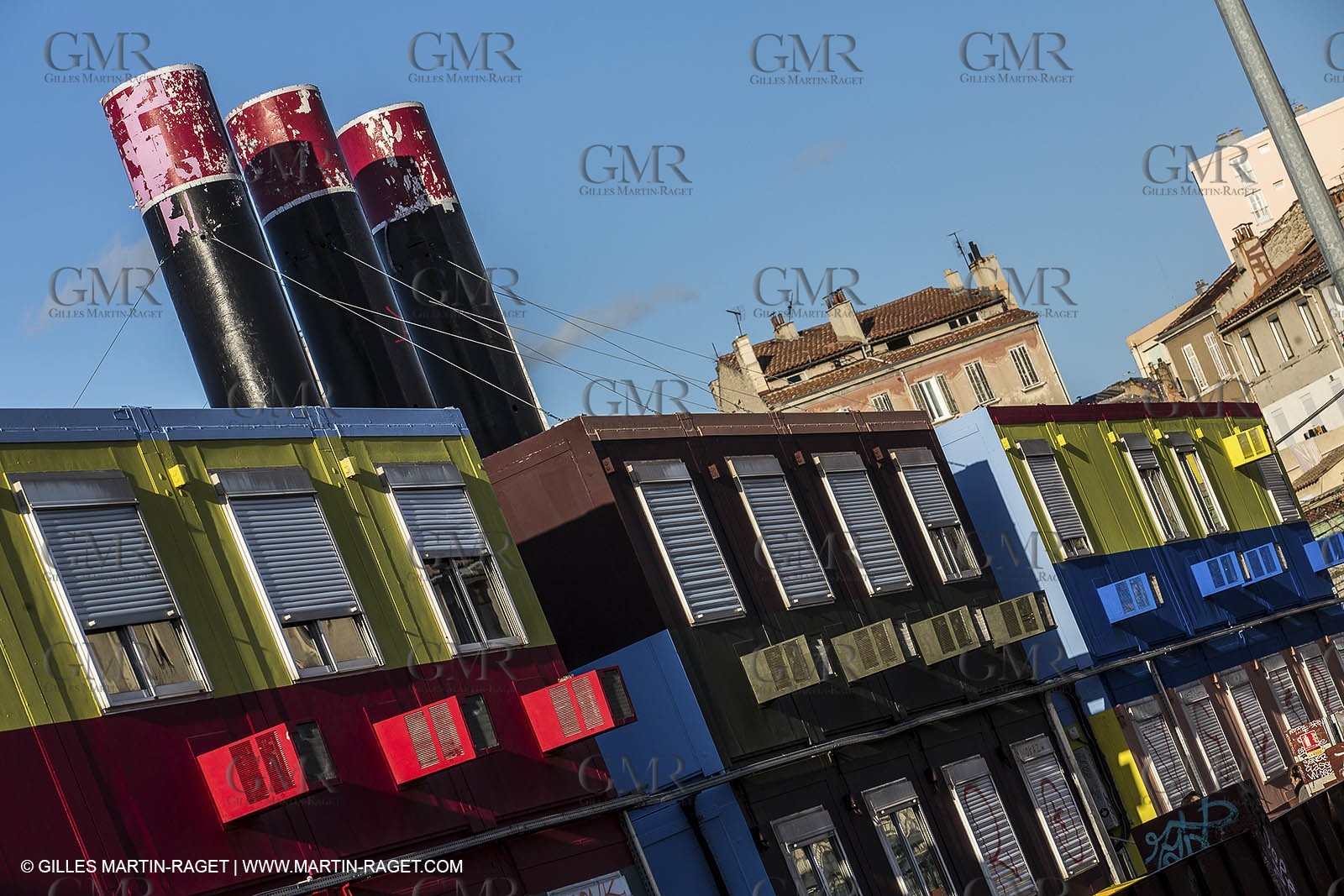 22 01 2013, Marseille, Fra, 13, Marseille Provence 2013, European Capital of Culture, Belle of May Revisited industrial site