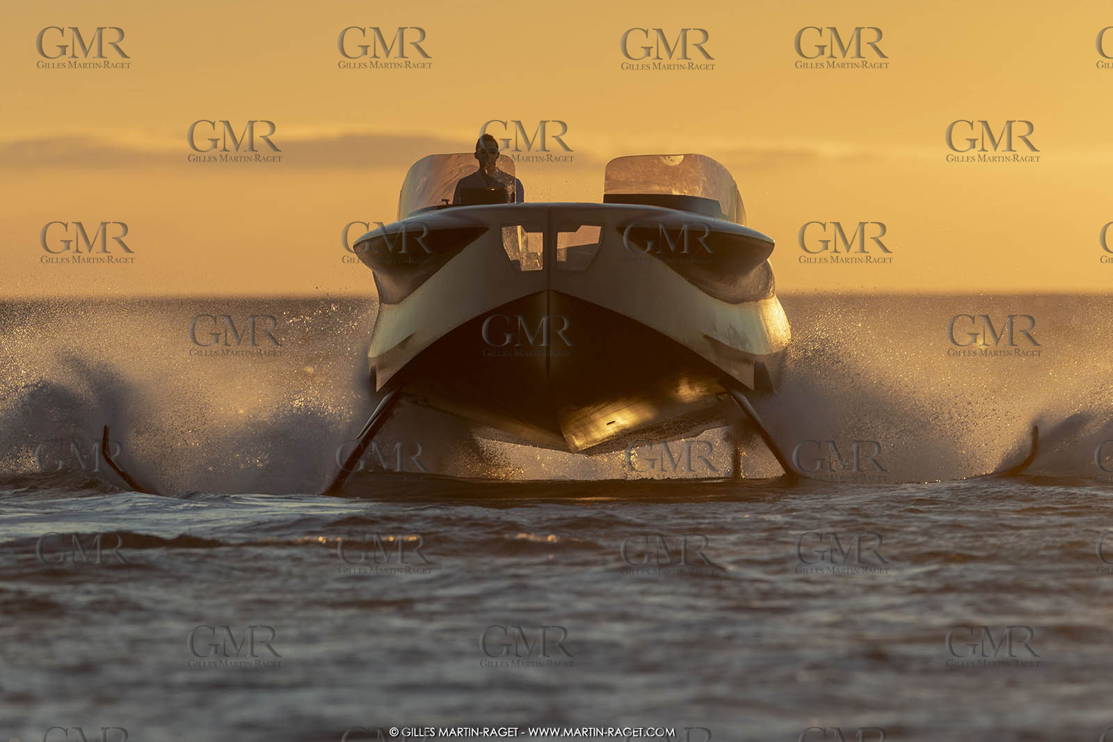 09 08 2018, Saint-Tropez (FRA,83), Foiler, the Flying Yacht by Enata