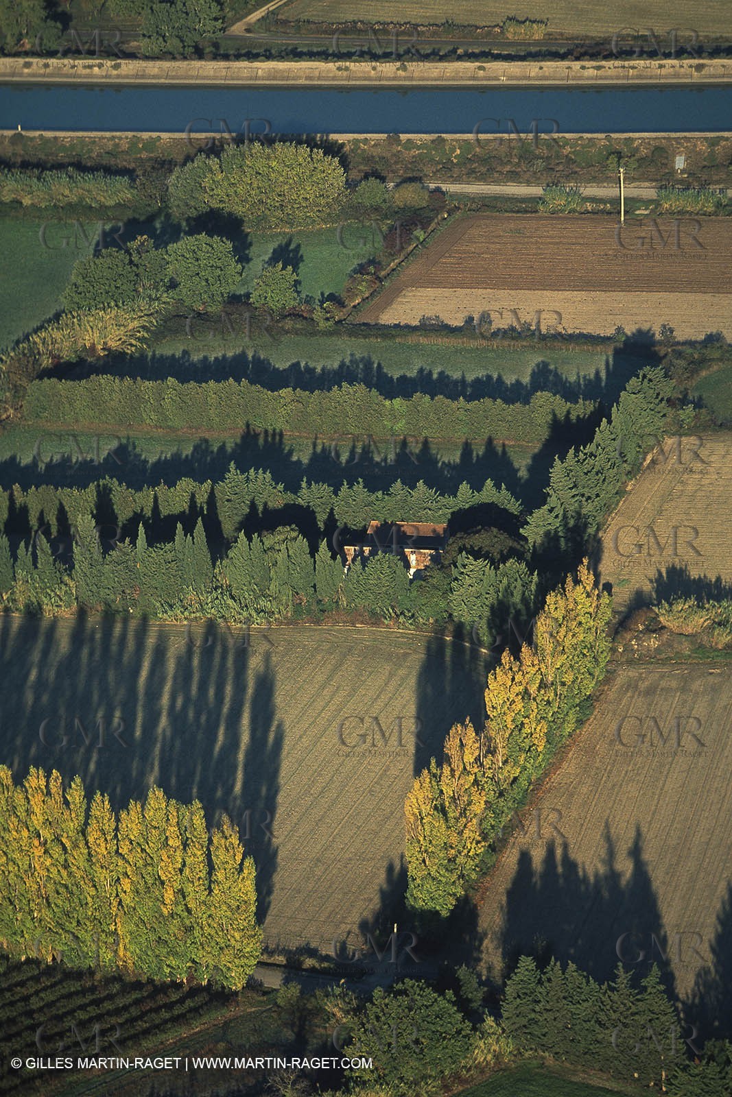 Durance river valley