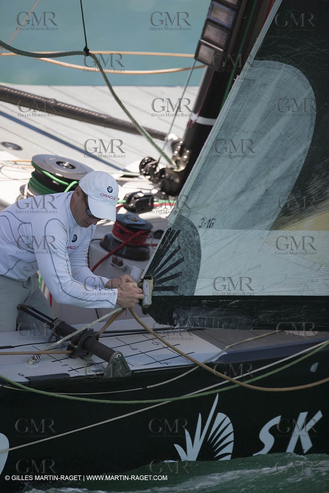 21 01 2009 - Auckland (NZL) -  Louis Vuitton Pacific Series - BMW ORACLE Racing - Training
