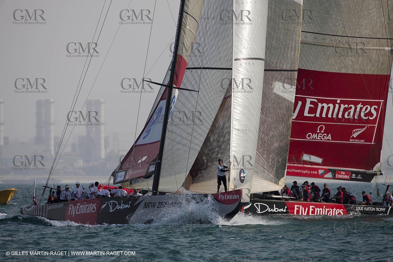 15 11 2010 - Dubai (UAE) - Dubai Louis Vuitton Trophy -  BMW ORACLE Racing Vs Artemis