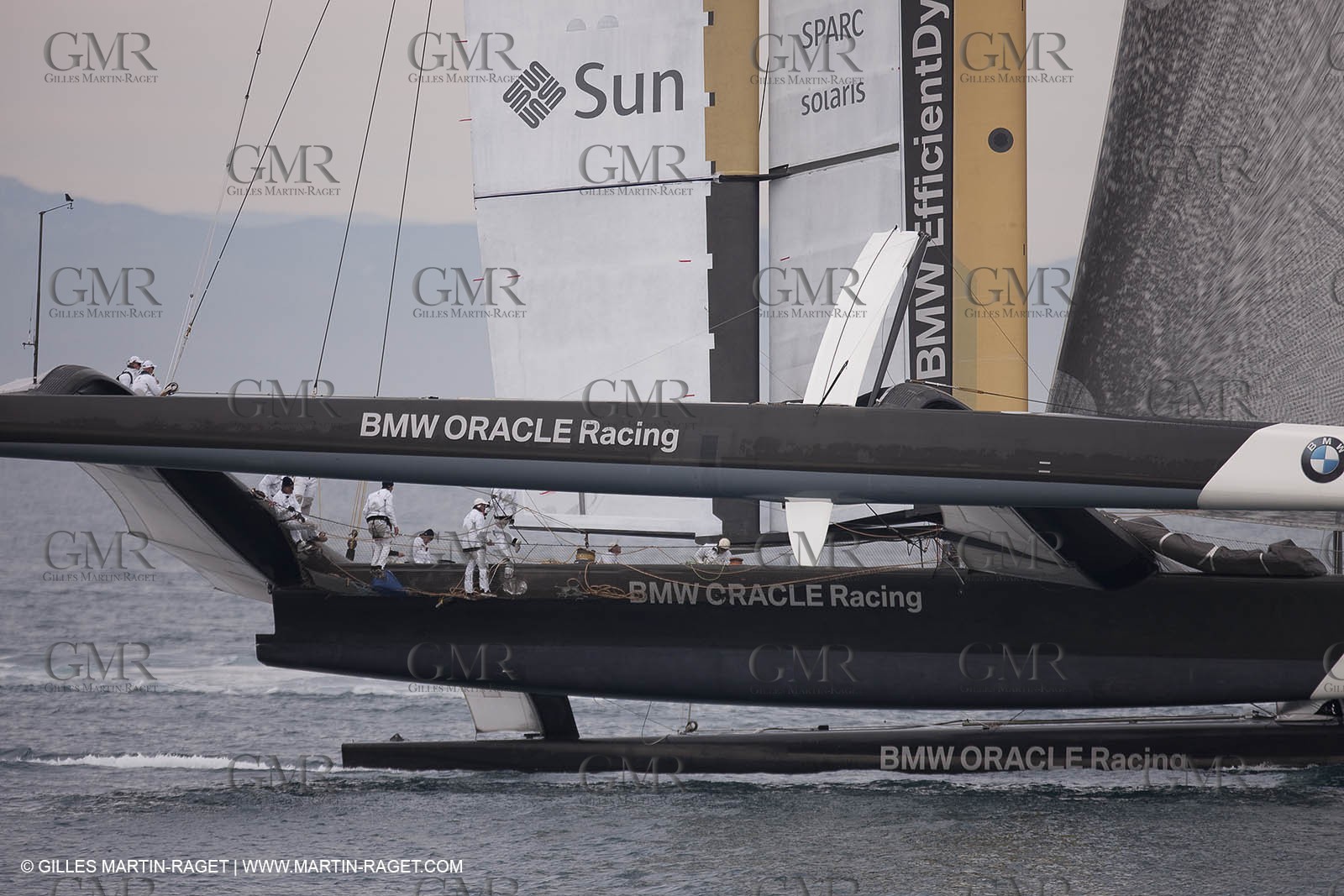 06 02 2010 - Valencia (ESP) - 33rd America's Cup - BMW ORACLE Racing - Last preparation day