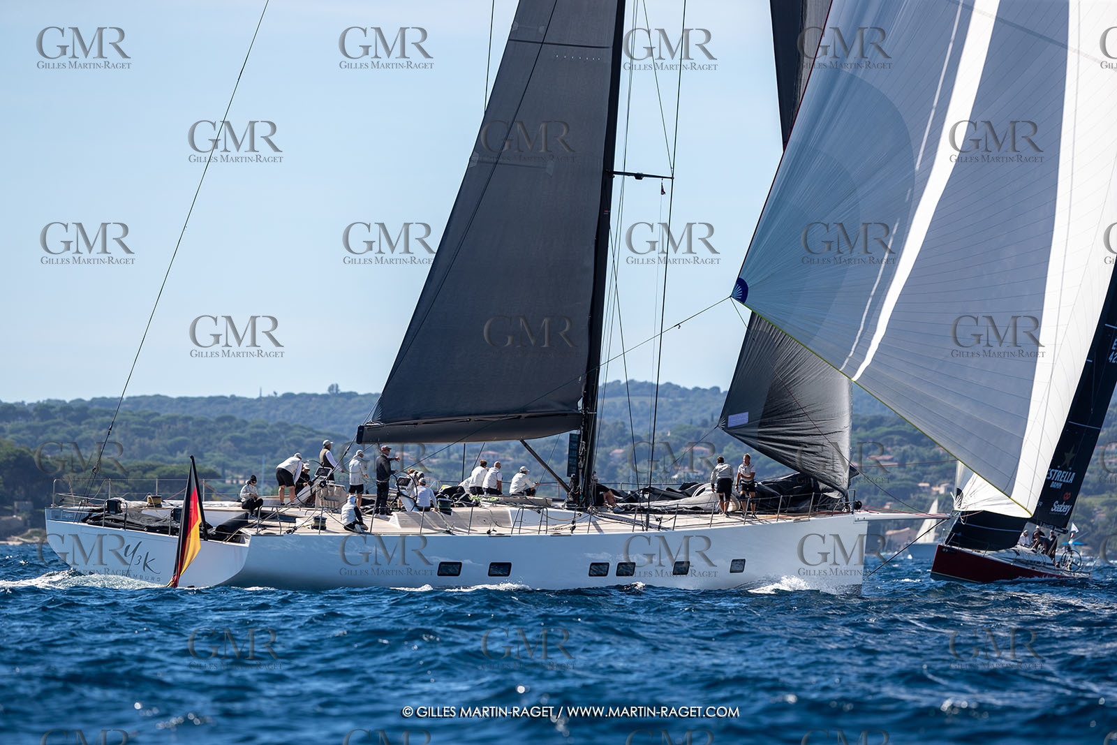 29 09 2024, Saint-Tropez (FRA), Les Voiles de Saint-Tropez 2024, Day 2, Trainings