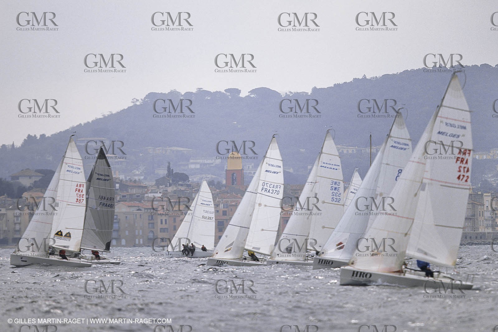 Sailing, One design, Dragon, St Tropez regatta